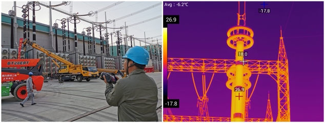 守護“世界之最”電力工程 高德智感紅外產品在特高壓1100KV換流站成功應用